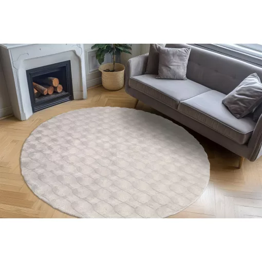 Diamond Cut 800 grey szőnyeg 120 cm-es kör