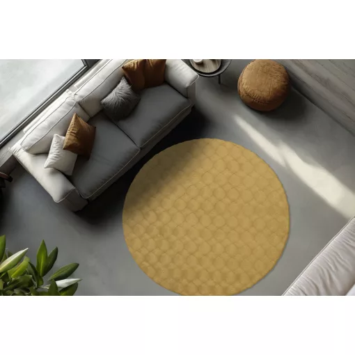 Diamond Cut 800 honey szőnyeg 120 cm-es kör