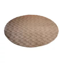 Diamond Cut 800 taupe szőnyeg 120 cm-es kör