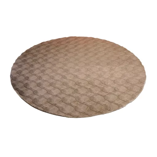 Diamond Cut 800 taupe szőnyeg 120 cm-es kör