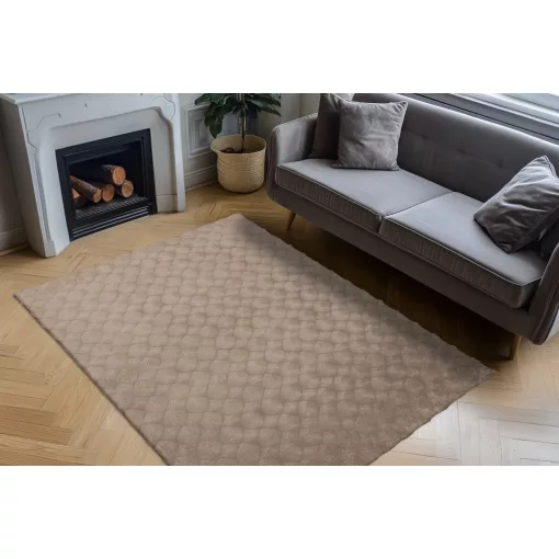 Diamond Cut 800 taupe szőnyeg 80x150 cm
