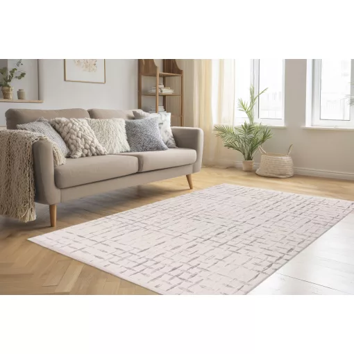 Pierre Cardin Jardin 706 Silver-Ivory szőnyeg 80x150 cm